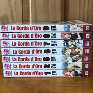 La Corda d’Oro Manga Volume 1, 2, 5, 6, 7, 8, & 9 Yuki Kure Shojo Music School